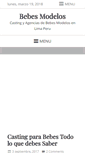 Mobile Screenshot of bebesmodelos.com