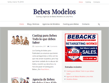 Tablet Screenshot of bebesmodelos.com